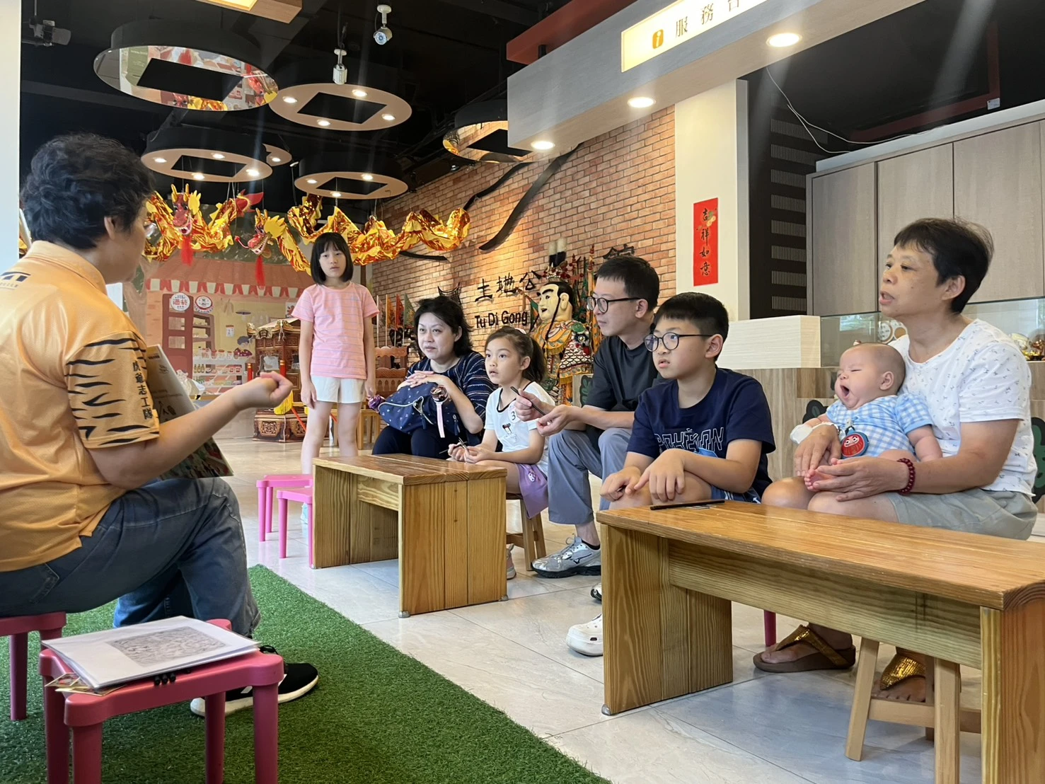桃園土地公文化館繪本月結合台味工作坊 感受傳統工藝迷人魅力